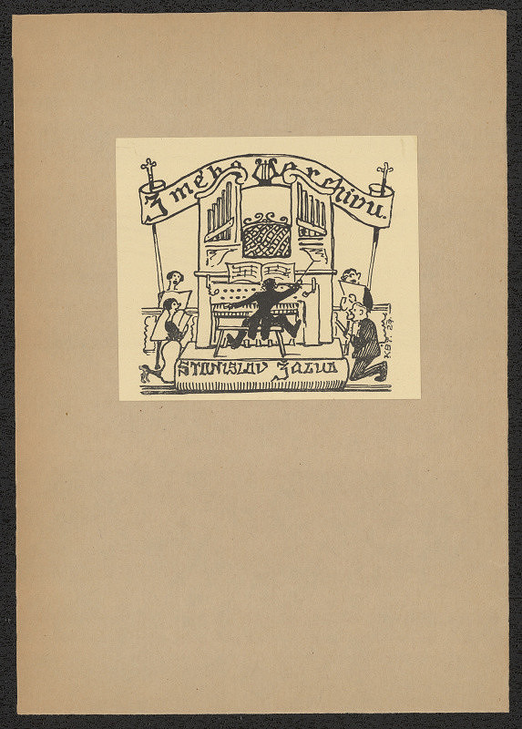 Antonín Kubát – Ex libris Stanislav Žalud 