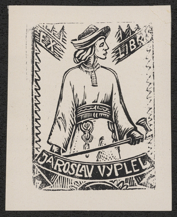J. Kubíček – Ex libris Jaroslav Vyplel 