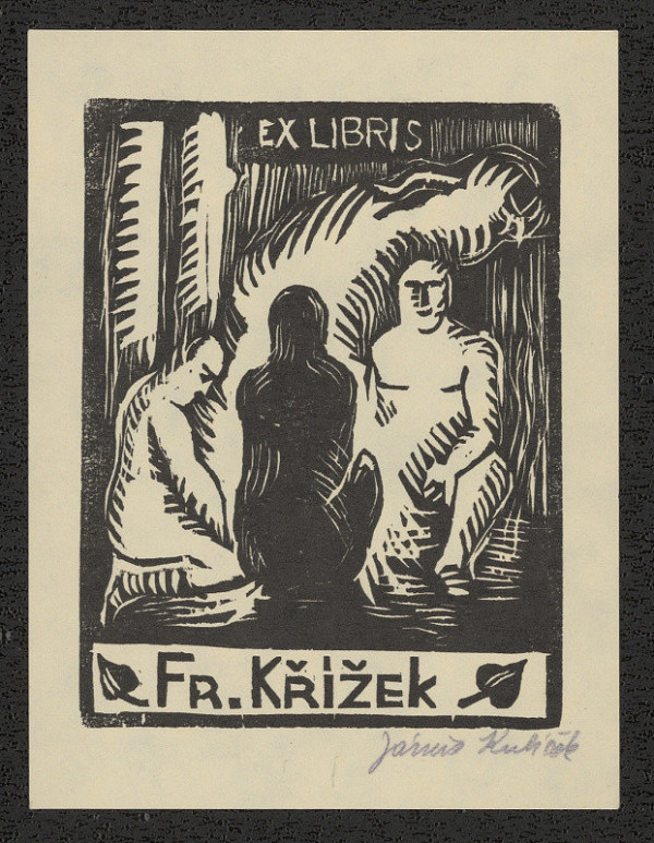 Jánuš Kubíček – Ex libris Fr. Křížek 