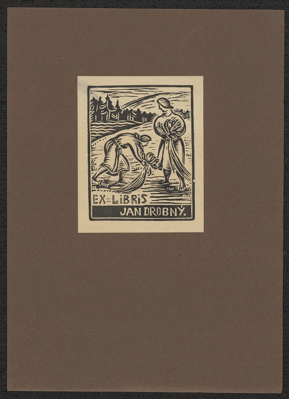 Joža Kubíček – Ex libris Jan Drobný