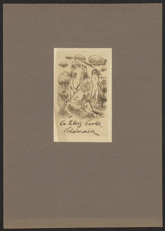 Kudlač – Ex libris Pavla Odehnala 