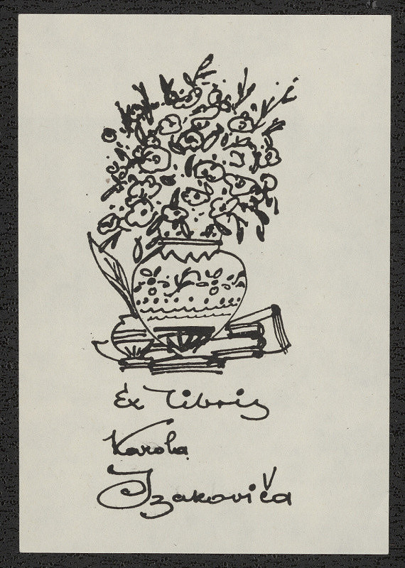 Frantiček Kudláč – Ex libris Karola Izakoviča 