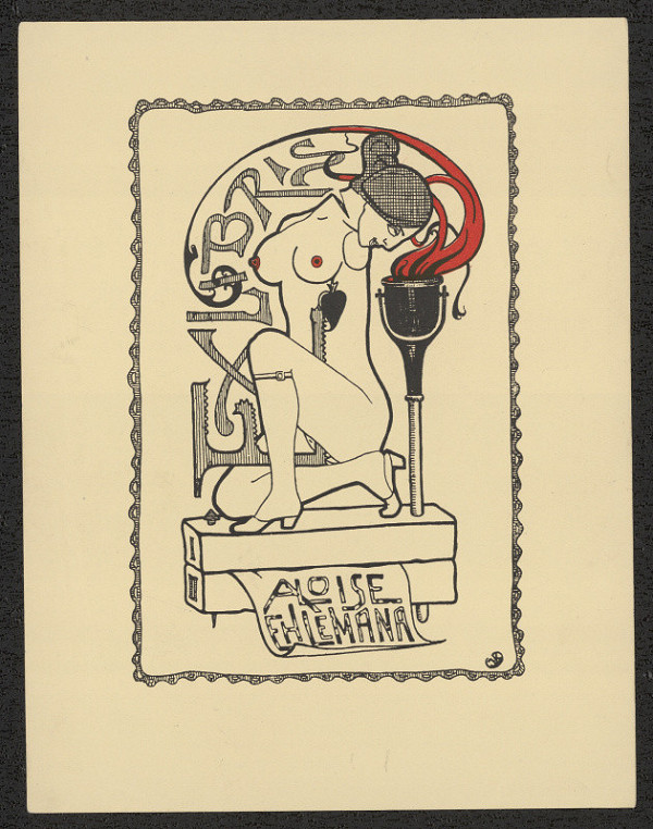 Jan Ivan Kulec – Ex libris Aloise Ehlemana 