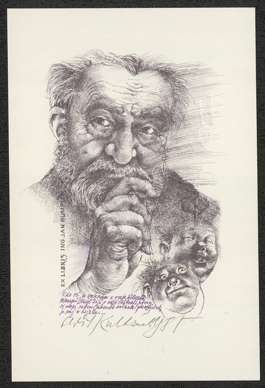 Oldřich Kulhánek – Ex libris Ing. Jan Humplík 