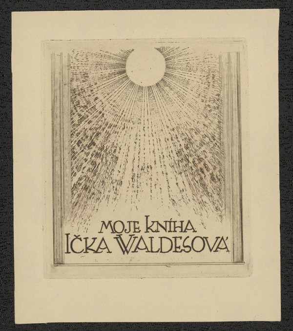 František Kupka – Moje kniha Ička Waldesová 
