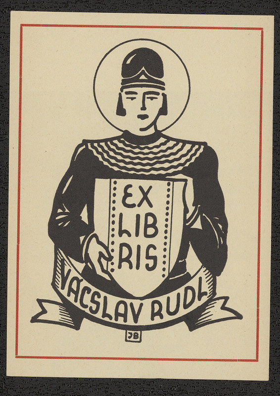 Jaro (Jaroslav) Beran – Exlibris Vácslav Rudl 