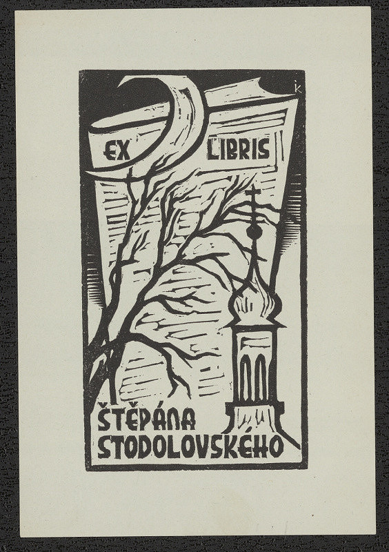 Jiří Kuthan – Ex libris Štěpána Stodolského 