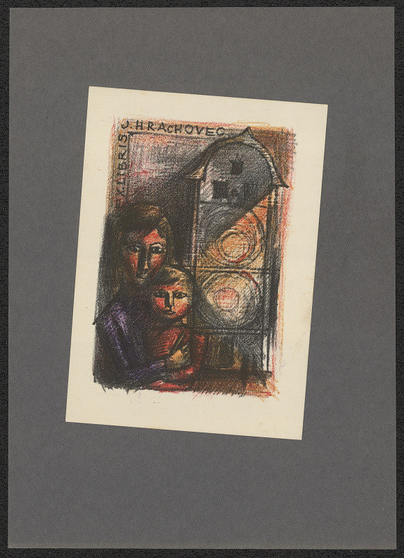 Radoslav Kutra – Ex libris J. Hrachovec 