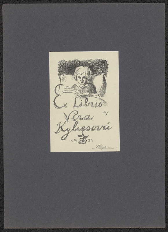 Josef Kylies – Ex libris Věra Kyliesová 