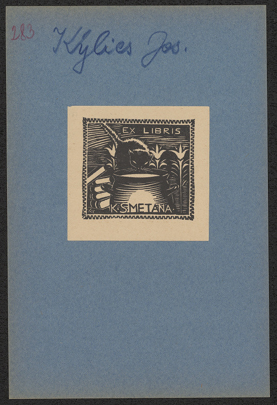 Josef Kylies – Ex libris K. Smetana 