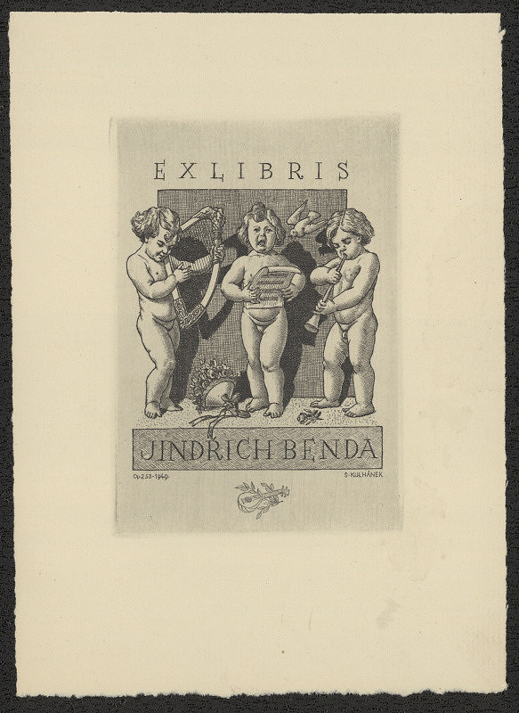 Stanislav Kulhánek – Ex libris Jindřich Benda 