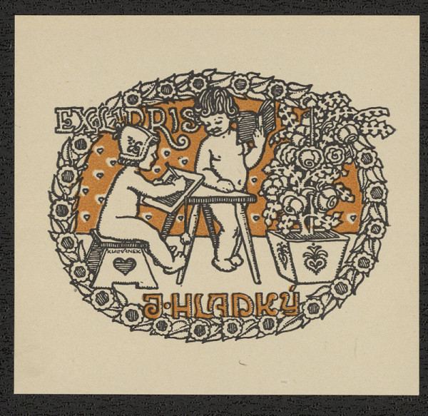 Stanislav Kulhánek – Ex libris J. Hladký 