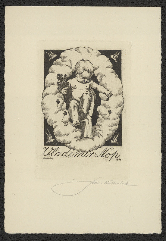 Stanislav Kulhánek – Ex libris Vladimír Nop 