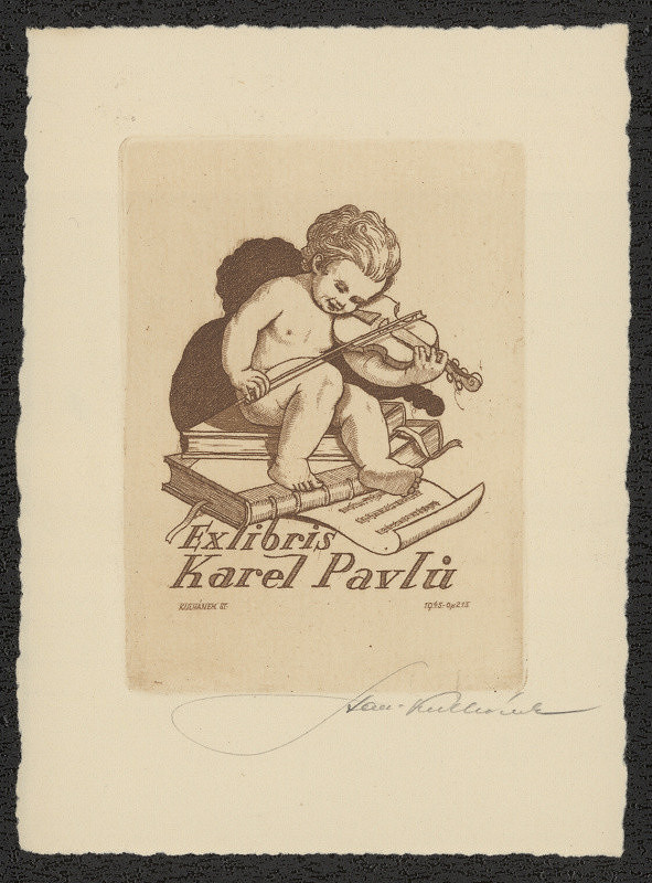 Stanislav Kulhánek – Ex libris Karel Pavlů 