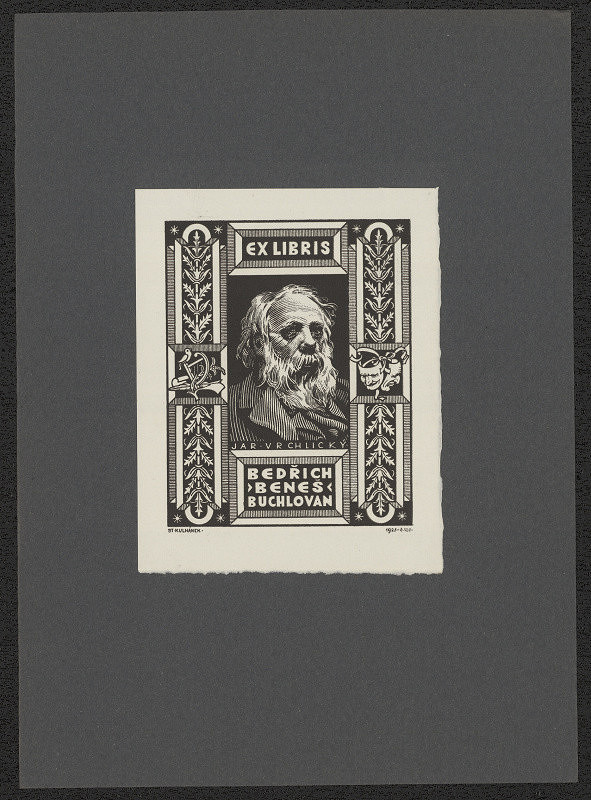 Stanislav Kulhánek – Ex libris Bedřich Beneš Buchlovan 