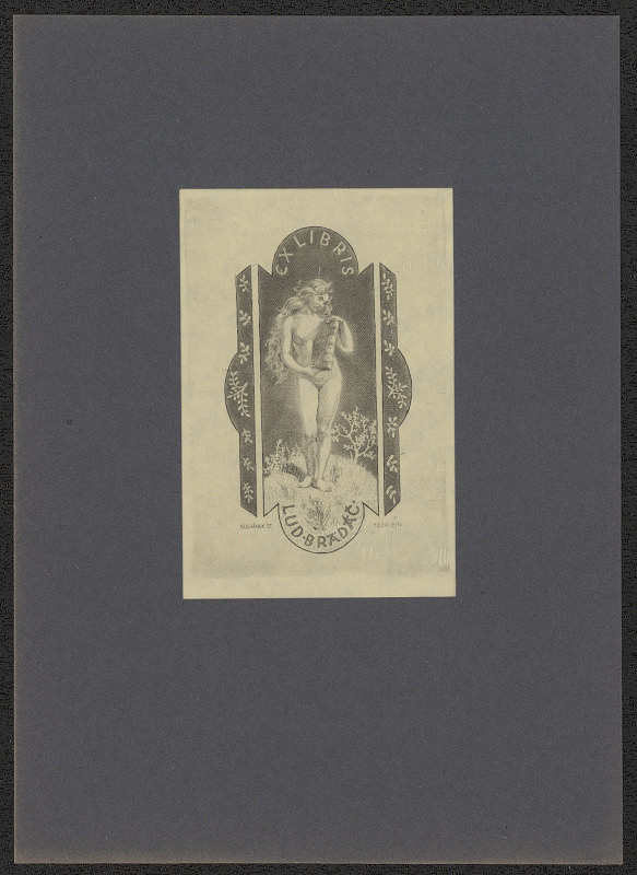 Stanislav Kulhánek – Ex libris Lud. Bradáč 