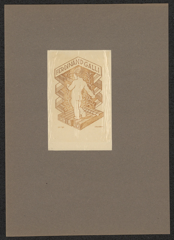 Stanislav Kulhánek – Ex libris Ferdinand Galli 