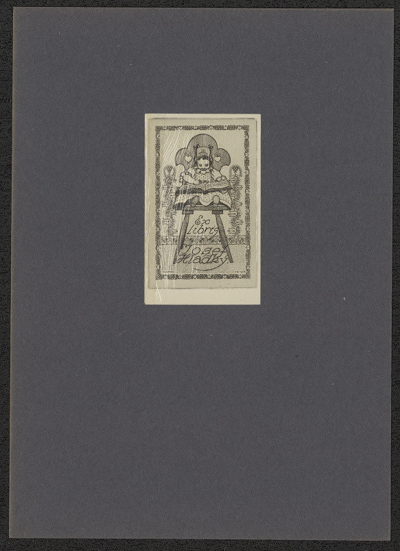 Stanislav Kulhánek – Ex libris Josef Hladký 