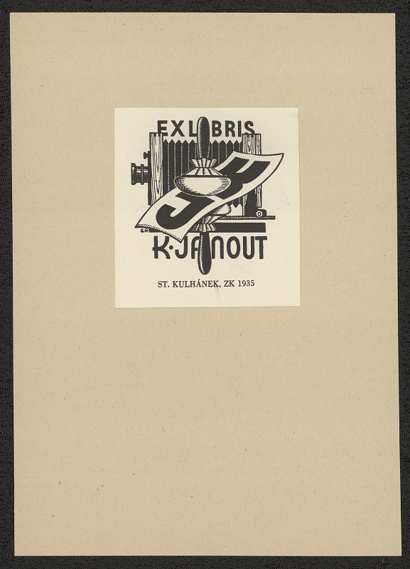 Stanislav Kulhánek – Ex libris K. Janout 