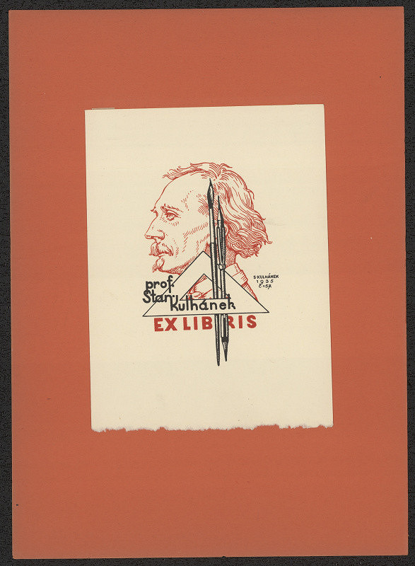 Stanislav Kulhánek – prof. Stan. Kulhánek Ex libris 