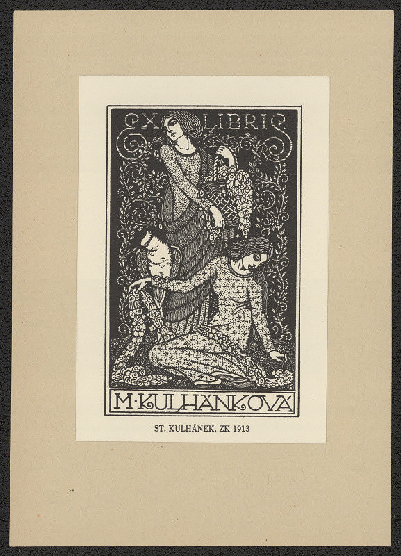 Stanislav Kulhánek – Ex libris M. Kulhánková 