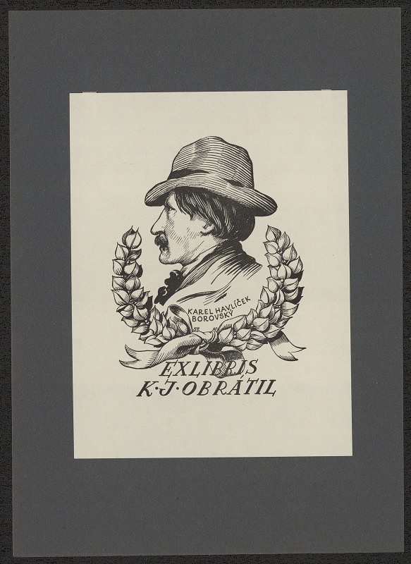 Stanislav Kulhánek – Ex libris K. J. Obrátil 