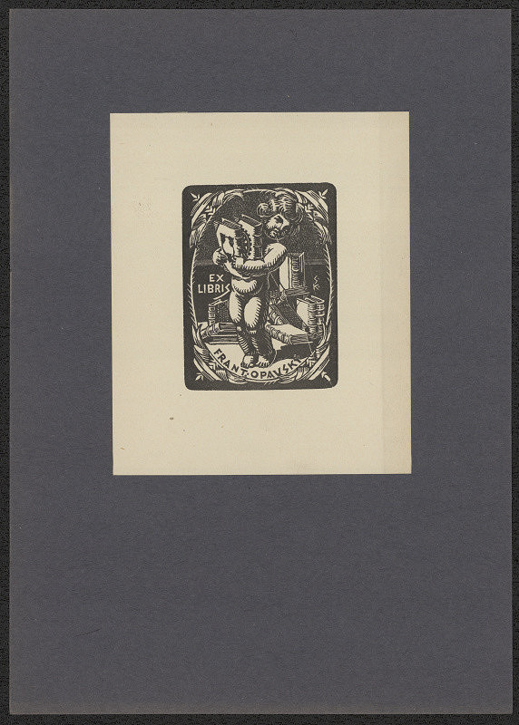 Stanislav Kulhánek – Ex libris Frant. Opavský 