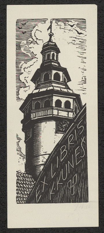 Karel Kuneš – Ex libris K. Kuneš 