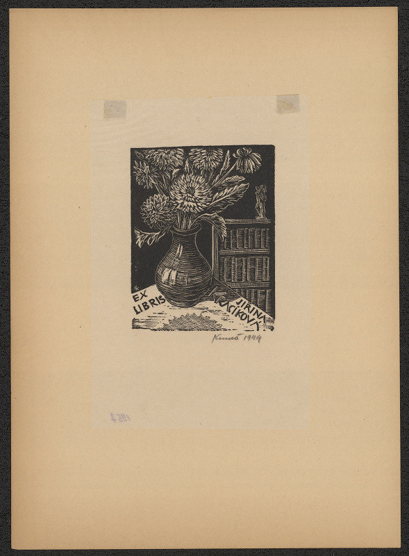 Karel Kuneš – Ex libris Jiřina Krasíková 