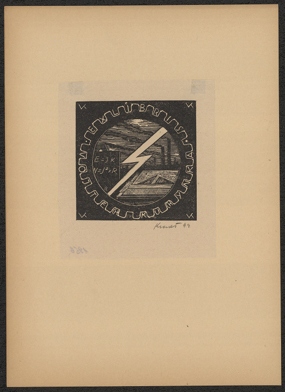 Karel Kuneš – Ex libris Vojtěch Kuhynka 