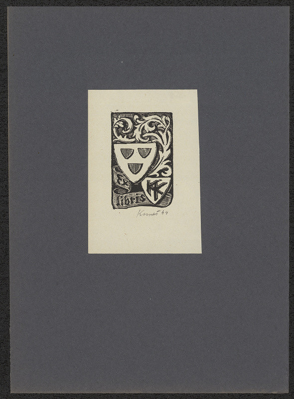 Karel Kuneš – Ex libris K K 