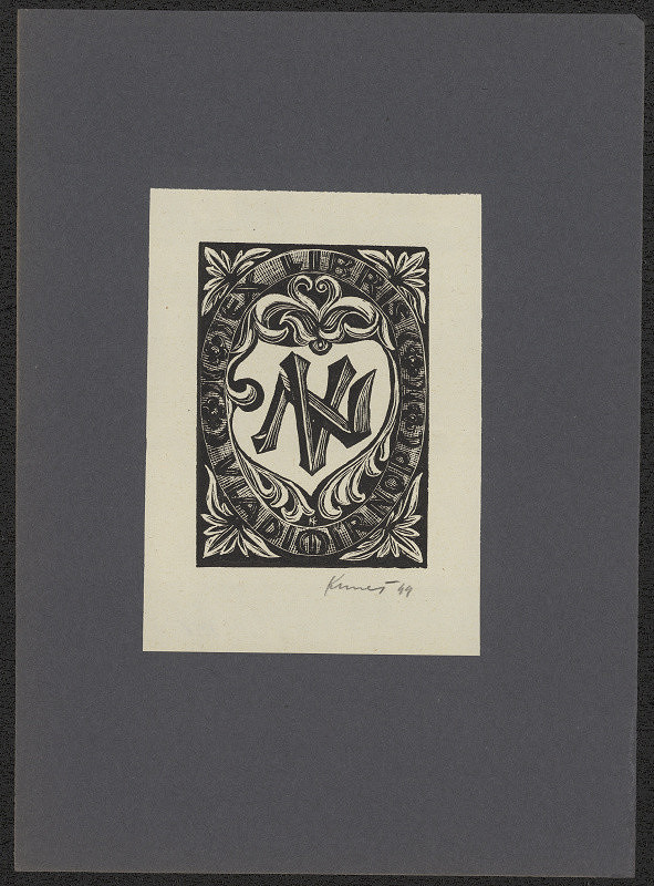 Karel Kuneš – Ex libris Vladimír Nop 