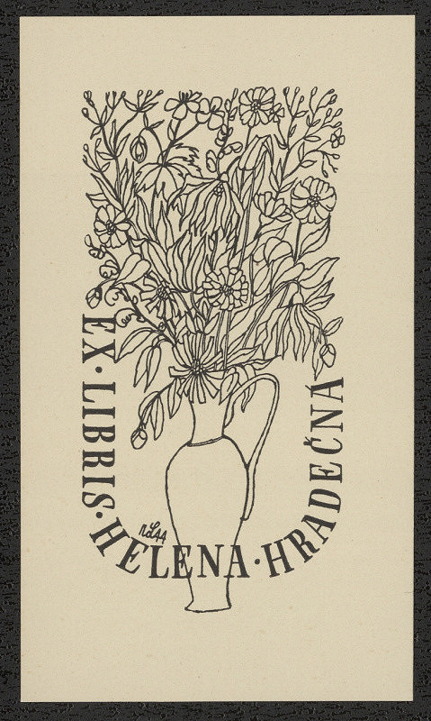 Richard Lander – Ex libris Helena Hradečná 