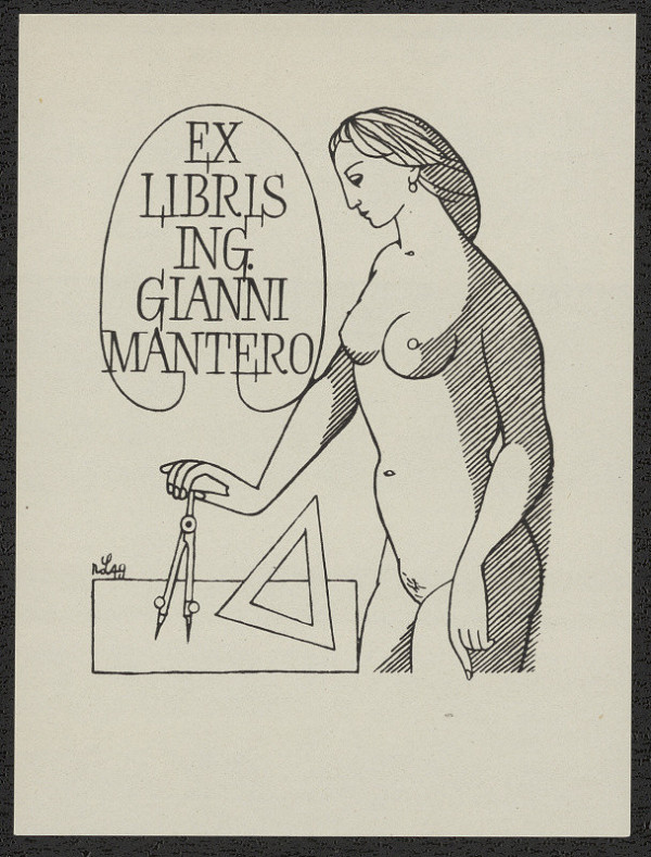 Richard Lander – Ex libris ing. Gianni Mantero 