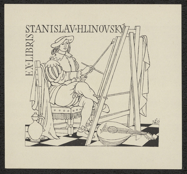 Richard Lander – Ex libris Stanislav Hlinovský 