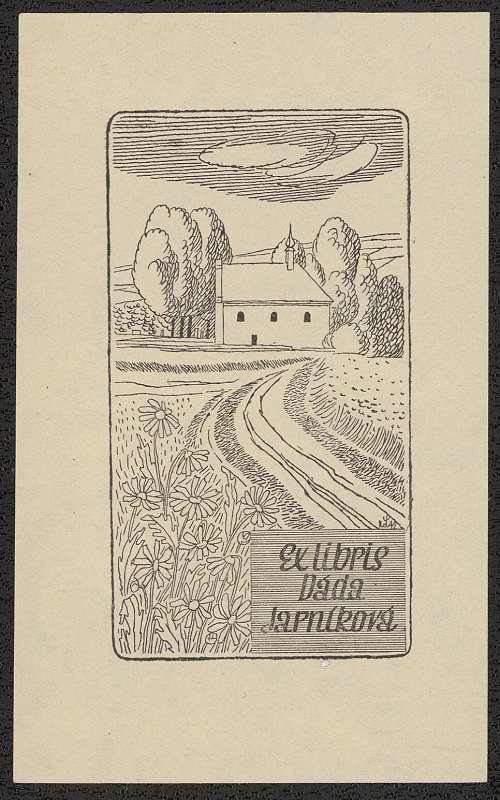 Richard Lander – EX libris Dáda Jarníková 