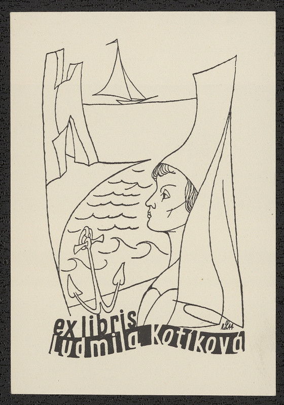 Richard Lander – EX libris Ludmila Kotíková 
