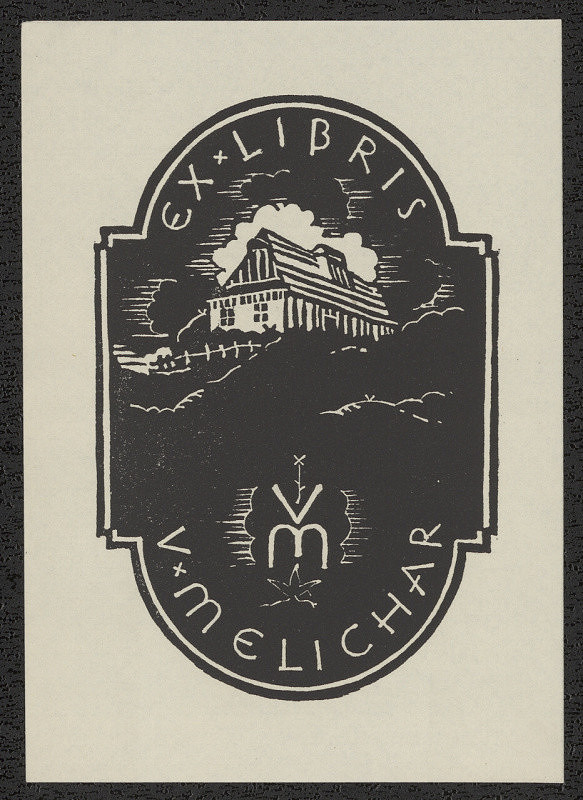 Richard Lander – EX libris V. Melichar 