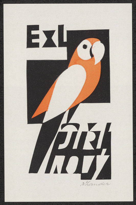 Richard Lander – EX libris Jiří Nový 