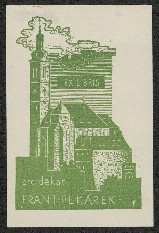 Richard Lander – EX libris arciděkan Frant. Pekárek 