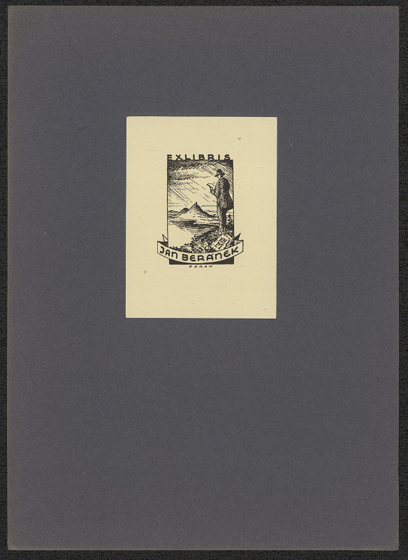 Jaro (Jaroslav) Beran – Exlibris Jan Beránek 