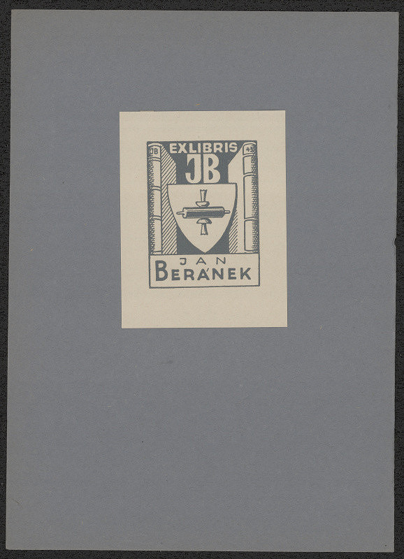 Jaro (Jaroslav) Beran – Exlibris Jan Beránek 