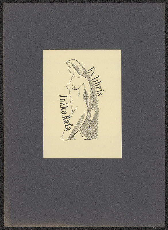 Richard Lander – Ex libris Jožka Baťa 