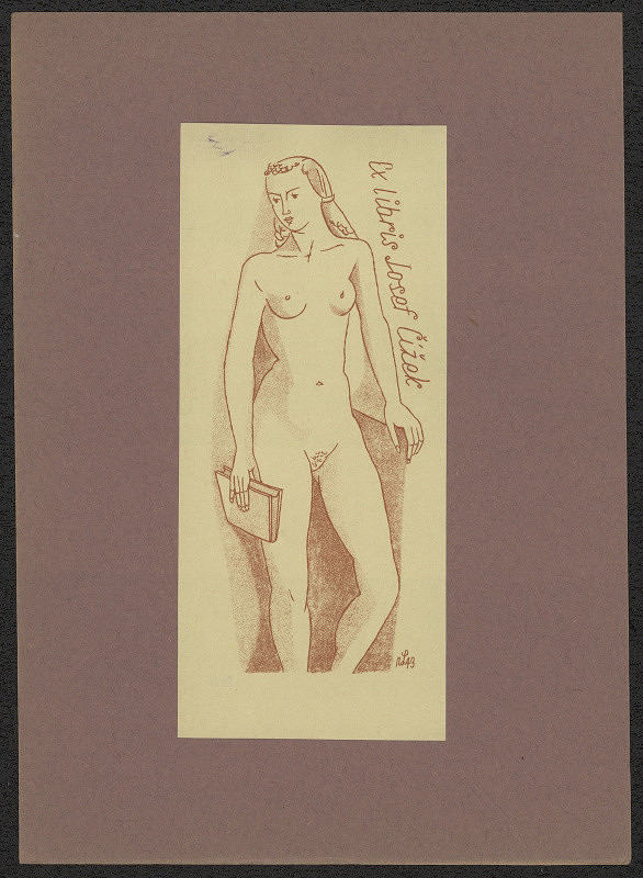 Richard Lander – Ex libris Josef Čížek 