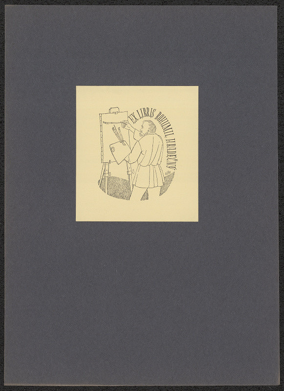 Richard Lander – Ex libris Bohumil Hradečný 