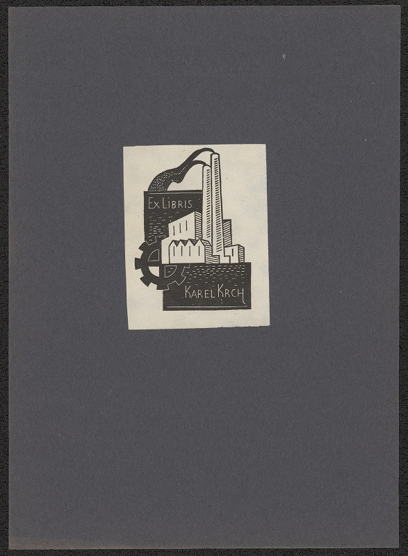 Richard Lander – Ex libris Karel Krch 
