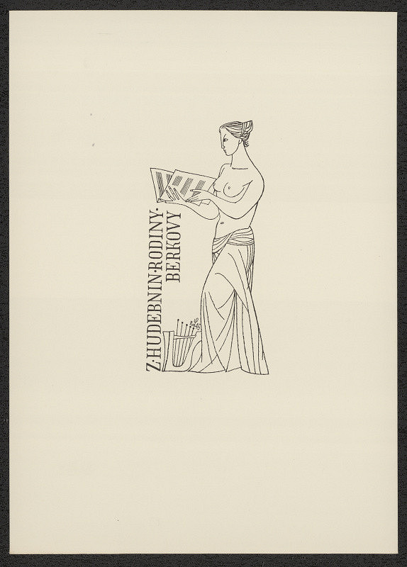 Richard Lander – Z hudebnin rodiny Berkovy. in Osmnáct knižních značek Richarda Landra. Hořice v Podkrkonoší 1947 