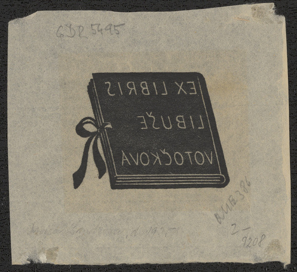 Divica Landrová Votočková – Ex libris Libuše Votočková 