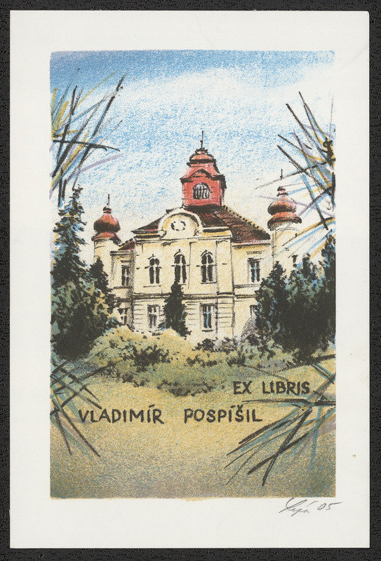 Jiří Lípa – Ex libris Vladimír Pospíšil 