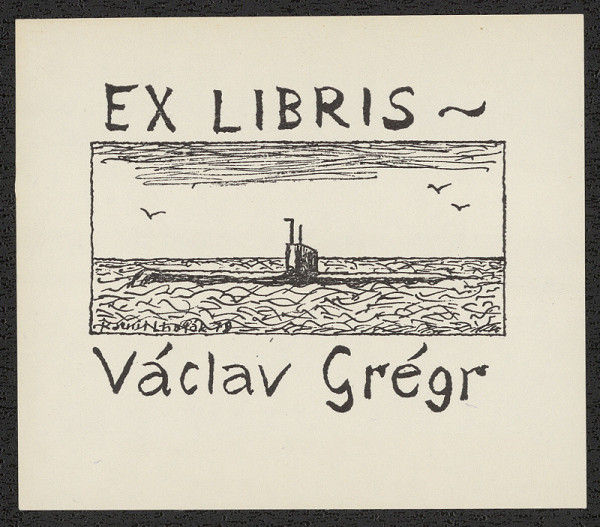 Kamil Lhoták – Ex libris Václav Grégr 